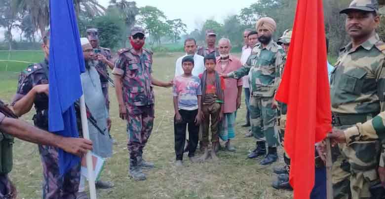 BSF handed over two Bangladeshi children to BGB