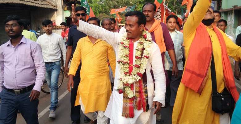 People of Sankrail are openly supporting BJP candidate Prabhakar Pandit